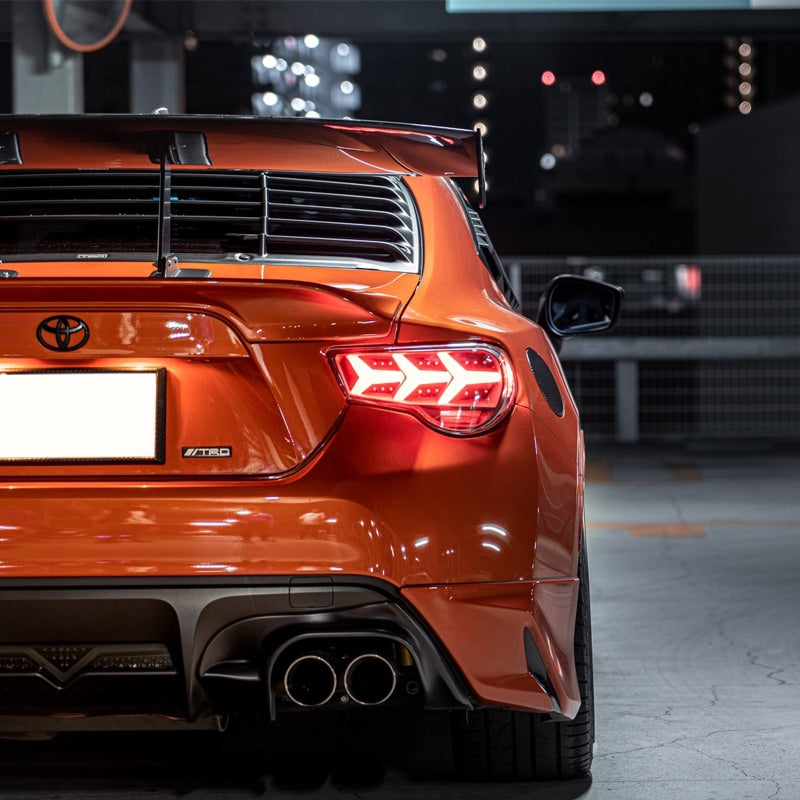 86 / BRZ / FRS 流れるウインカータイプ ファイバーLEDテールランプ V3 ブラック / レッド — image 14