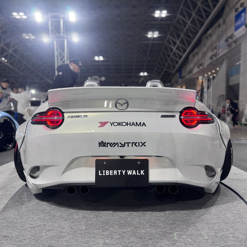 ND ロードスター / RF 前期用 ND5RC NDERC ファイバー LED テールランプ オールクリアー フルクリアー — image 10
