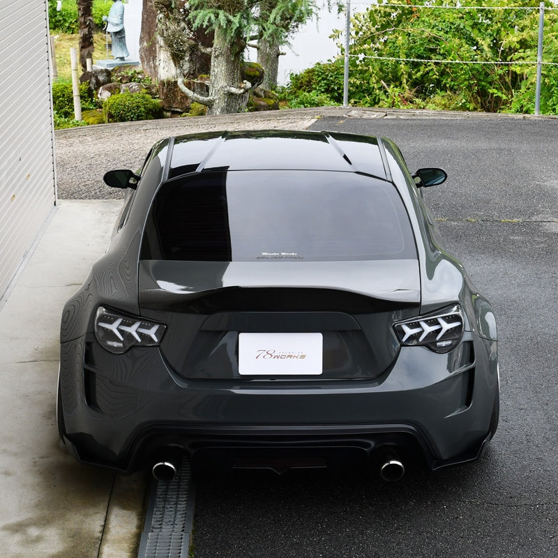 86 / BRZ / FRS NEWカラー 流れるウインカー ファイバーLEDテールランプ V3 ブラック / クリアー — image 14