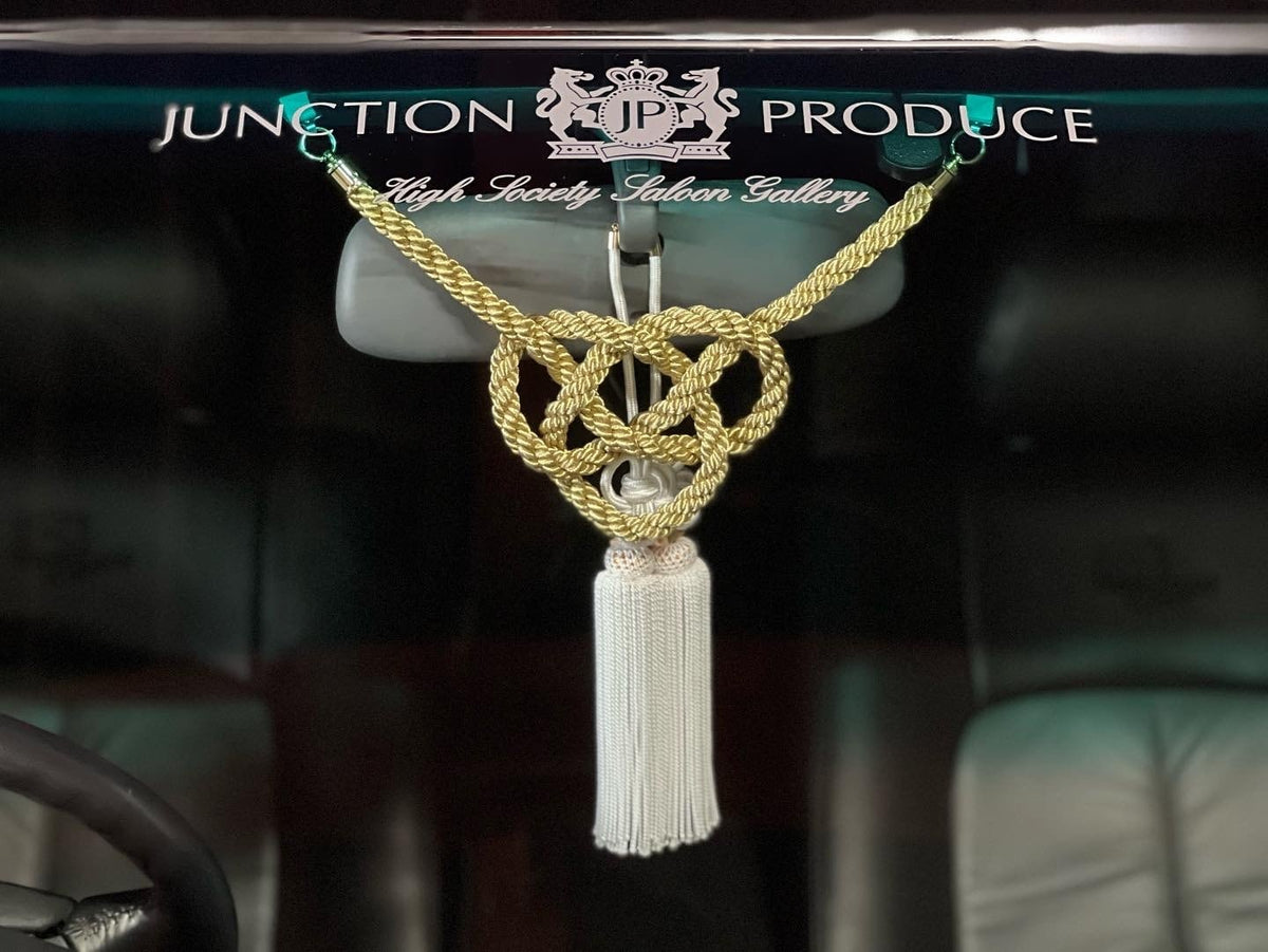 Gold Braid Tassel Set — image 1