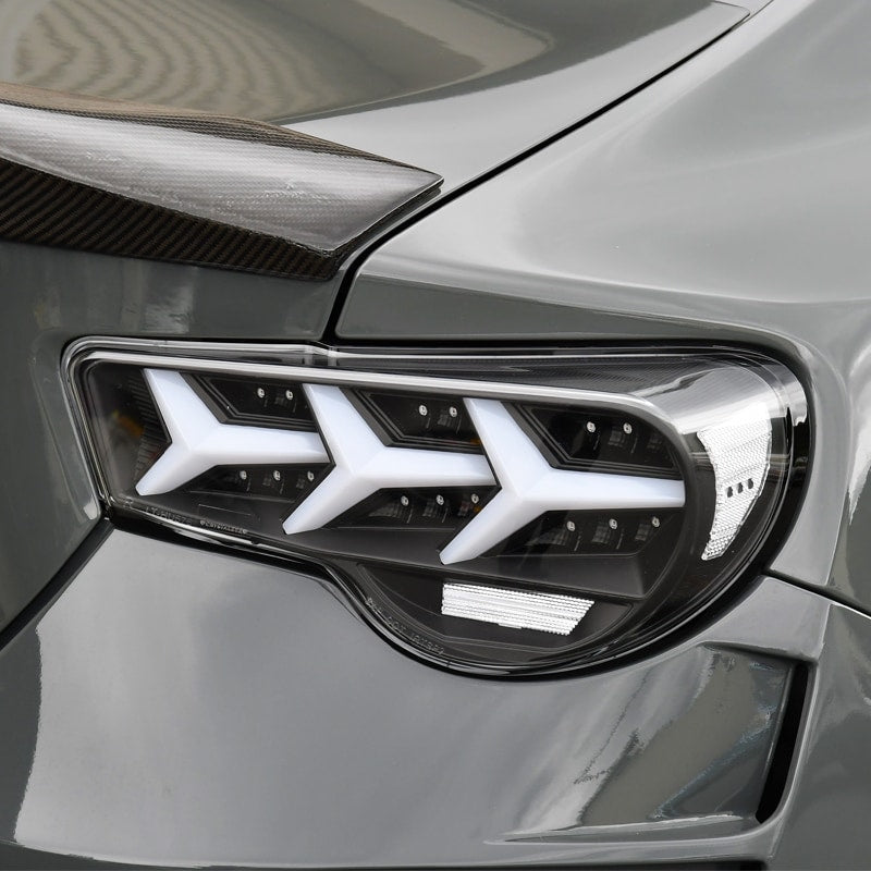 86 / BRZ / FRS NEWカラー 流れるウインカー ファイバーLEDテールランプ V3 ブラック / クリアー — image 18