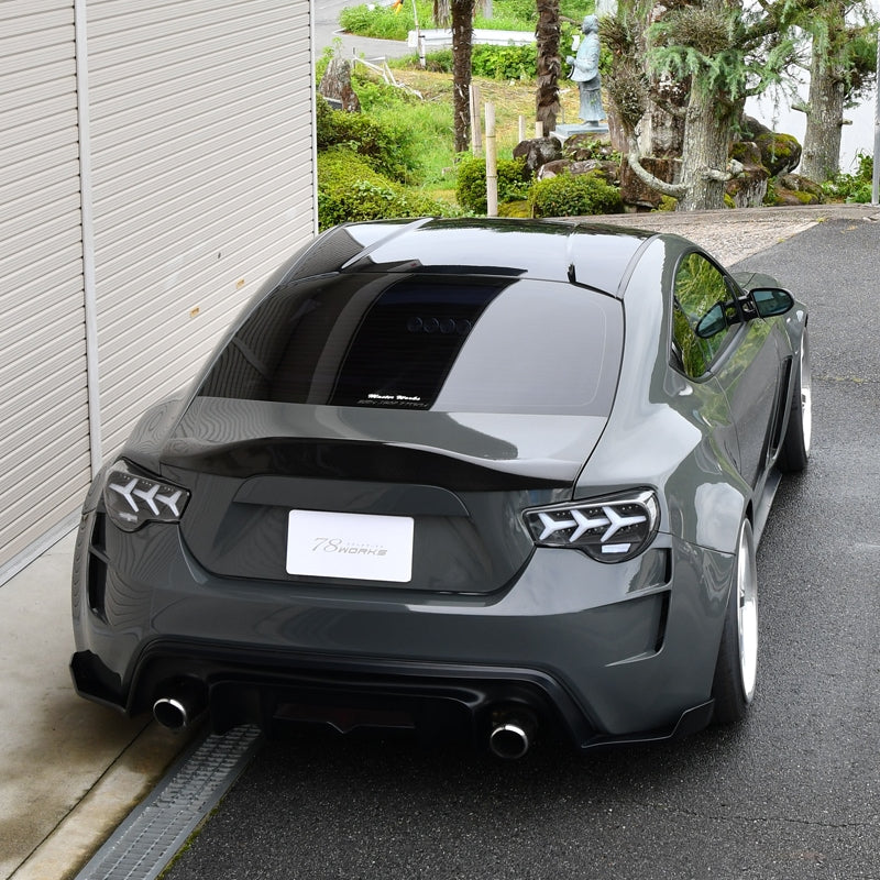86 / BRZ / FRS NEWカラー 流れるウインカー ファイバーLEDテールランプ V3 ブラック / クリアー — image 19