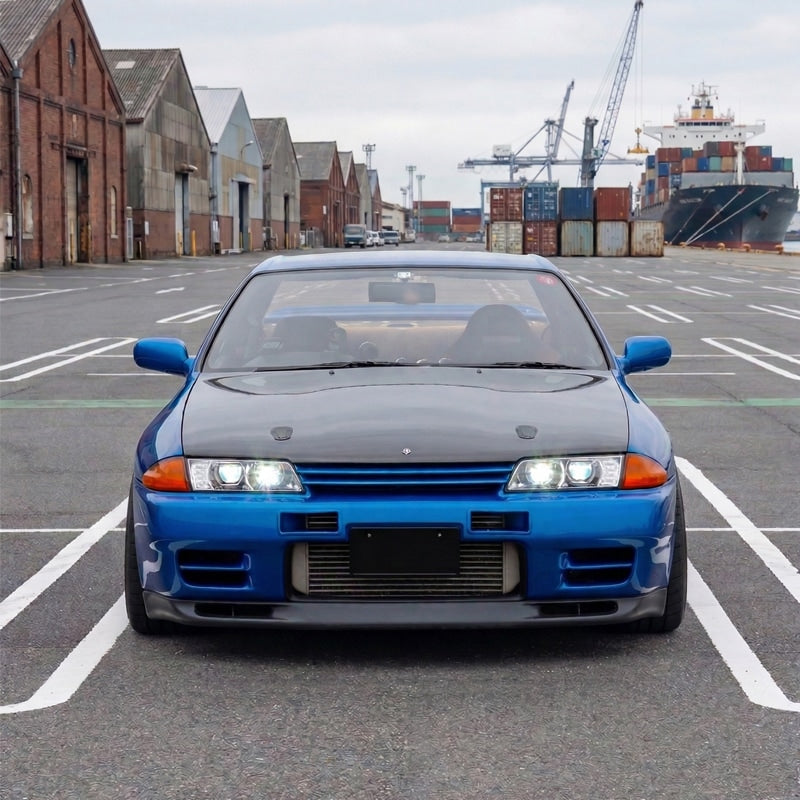 R32 スカイライン GTS GT-R 高輝度LED 4灯仕様 フルLEDヘッドライト クローム — image 12