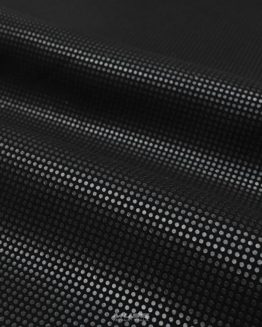 BNR34 V-Spec II Style Seat Dot Fabric — Black, Small Sheet — image 4