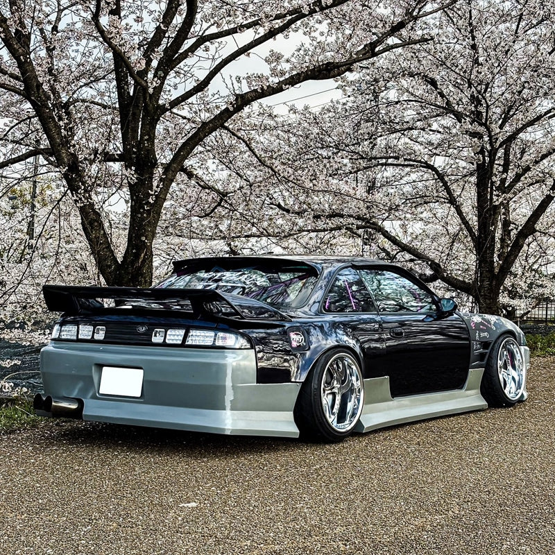 S14 CS14 シルビア 特注カラー オリジナル仕様 LEDテールランプ ブラッククリアー — image 12