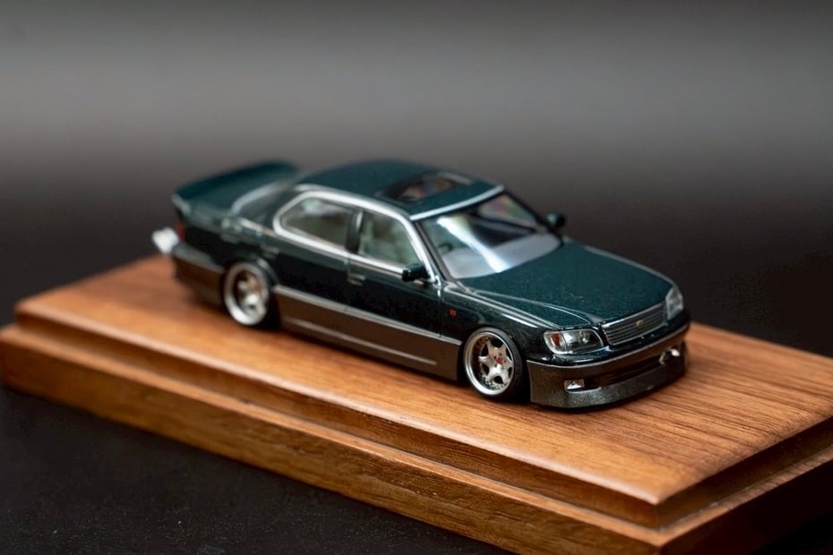 1/64 ジャンクションプロデュース 20セルシオ 後期 フルエアロキット仕様 ミニカー — image 1