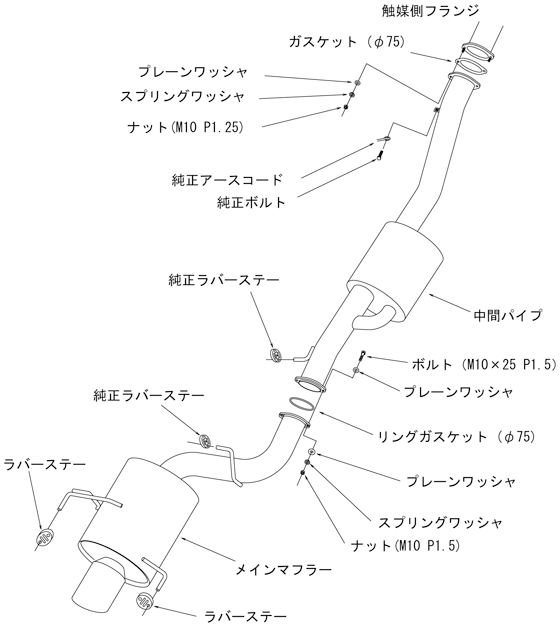 Super Turbo Muffler — S15 (31029-AN004) — image 2