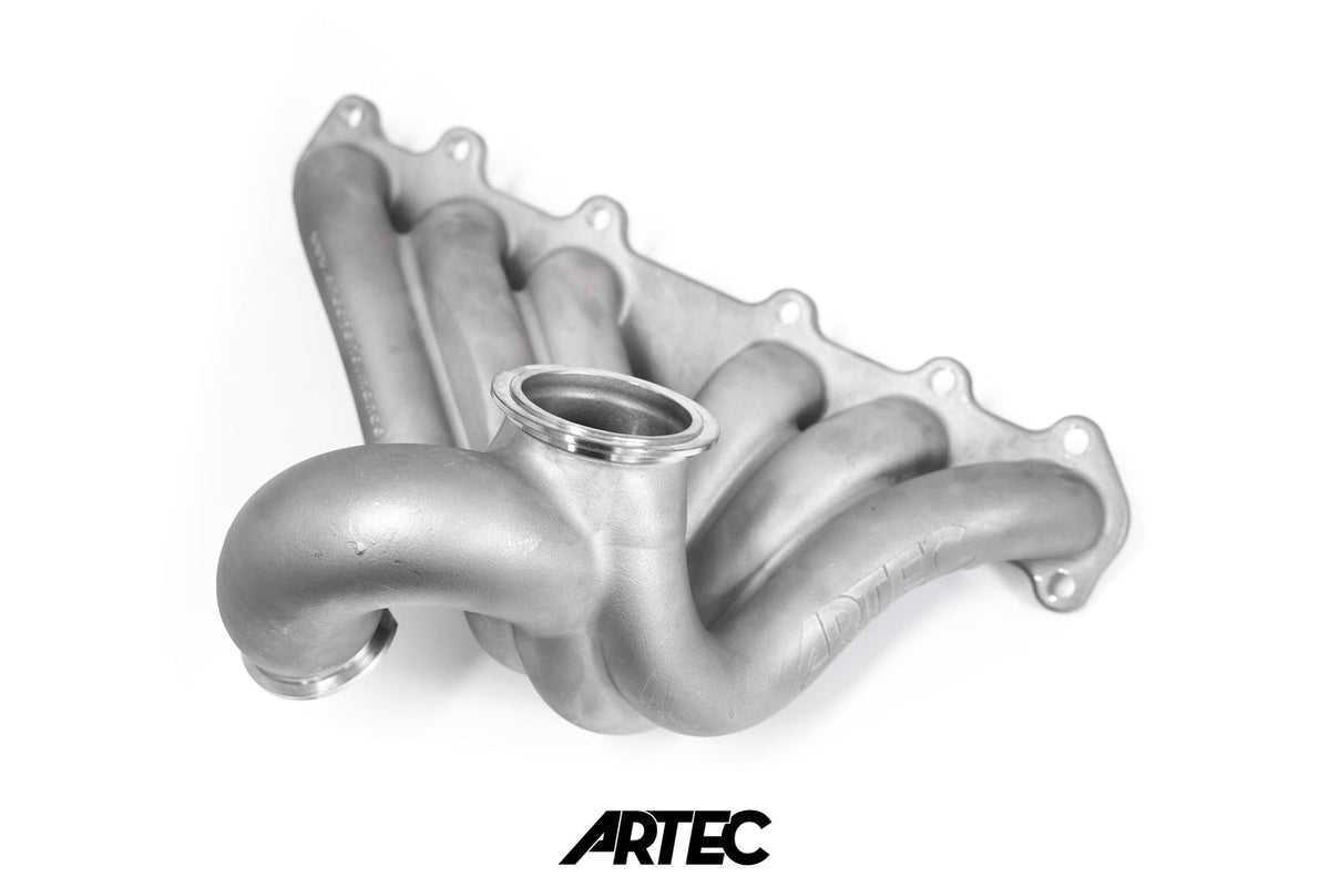 Artec Toyota 2JZ GTE 70mm V-Band Turbo Exhaust Manifold [2JZ-GE-VBAND-EX] - 58510022 — image 1