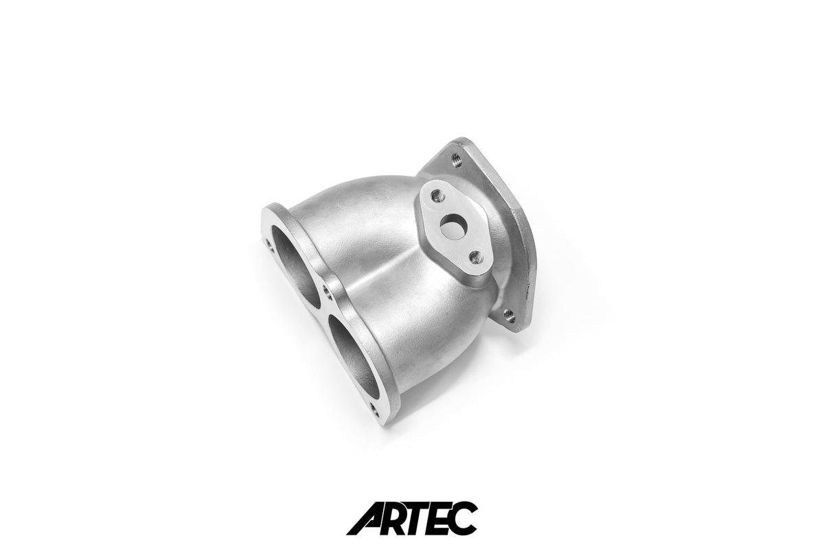 Artec Toyota 2JZ GTE Non VVTI High Flow Y Pipe / Dump Pipe [2JZ-GTE-NVVTI-YPIPE] - 58510025 — image 2