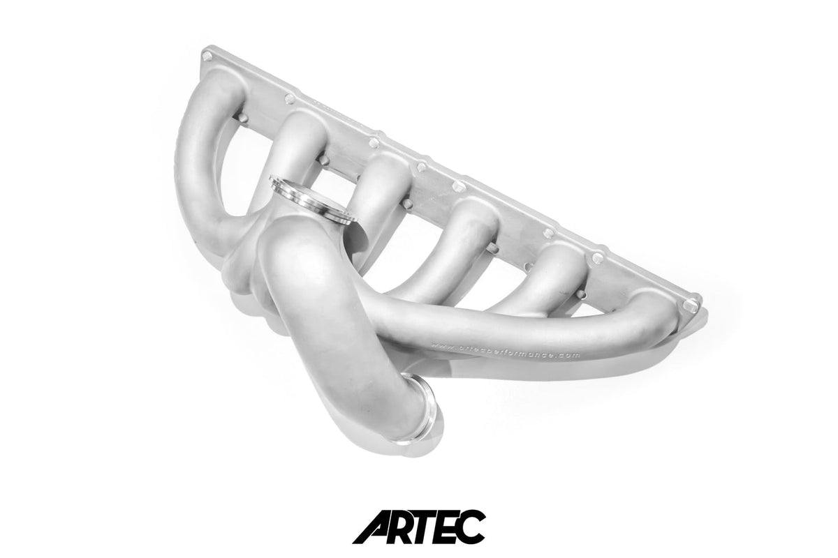 Artec Nissan RB26 70mm V-Band Turbo Exhaust Manifold [RB-70MM-VBAND-EX] - 58520010 — image 1