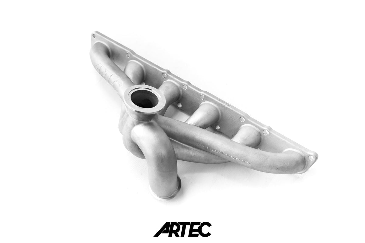 Artec Nissan RB26/RB25/RB20 V-Band Reverse Rotation Turbo Exhaust Manifold [RB-VBAND-RR-EX] - 58520011 — image 1