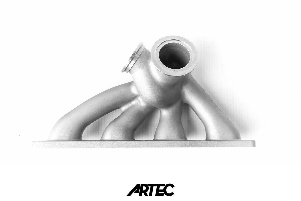 Artec Mitsubishi 4G63 Low Mount V-Band (Reverse Rotation) Turbo Exhaust Manifold [4G63-VBAND-RR-EX] - 58530041 — image 2
