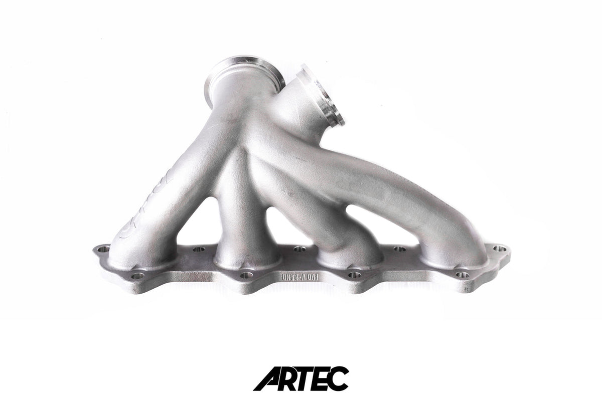 Artec Mitsubishi 4G63 Low Mount V-Band (Reverse Rotation) Turbo Exhaust Manifold [4G63-VBAND-RR-EX] - 58530041 — image 4
