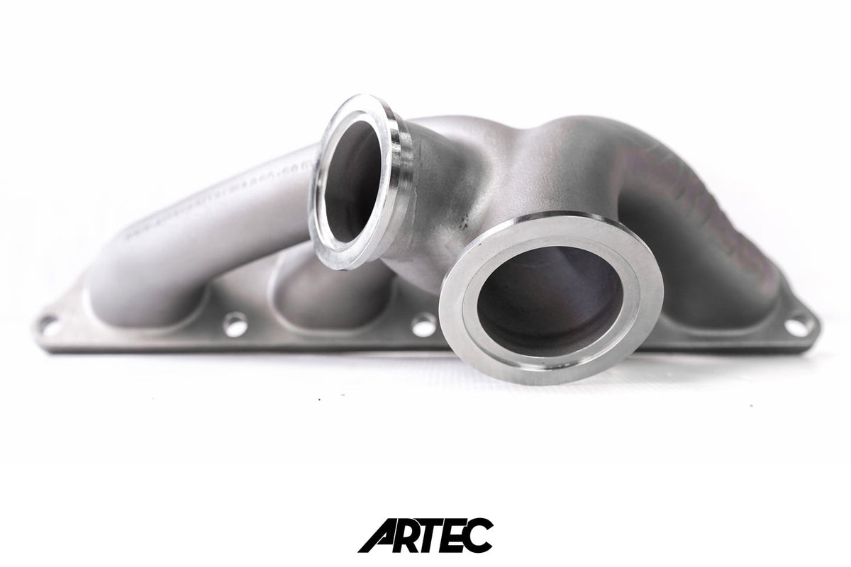 Artec Mitsubishi 4G63 Low Mount V-Band (Reverse Rotation) Turbo Exhaust Manifold [4G63-VBAND-RR-EX] - 58530041 — image 3