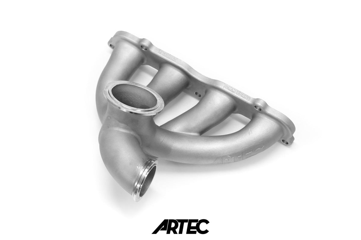 Artec Honda K Series 70mm V-Band Turbo Exhaust Manifold [HONDAK-70MM-VBAND-EX] - 58550013 — image 1