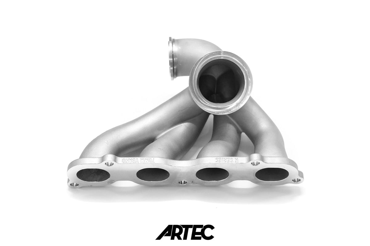 Artec Honda K Series 70mm V-Band Turbo Exhaust Manifold [HONDAK-70MM-VBAND-EX] - 58550013 — image 6