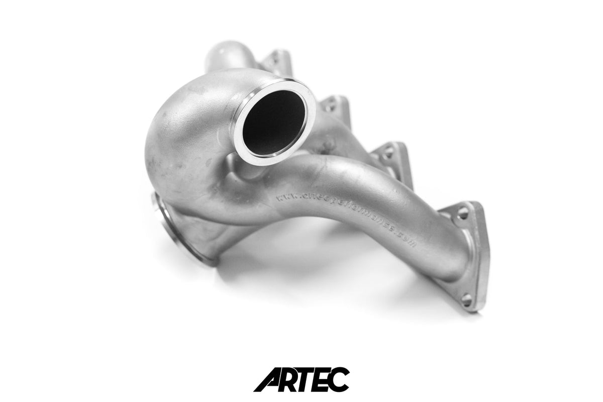 Artec Honda B Series Low Mount V-Band Turbo Exhaust Manifold [HONDAB-LM-VBAND-EX] - 58550014 — image 4