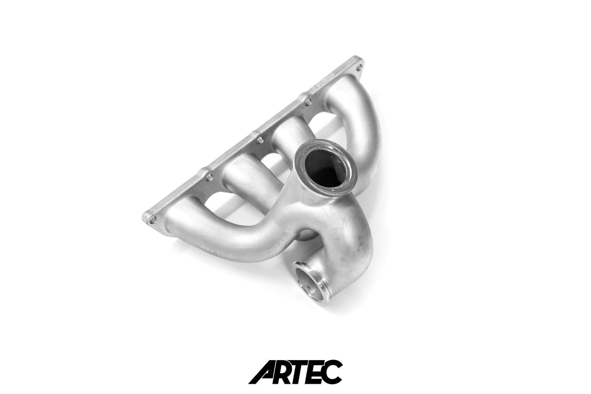 Artec Honda B Series Low Mount V-Band Turbo Exhaust Manifold [HONDAB-LM-VBAND-EX] - 58550014 — image 2