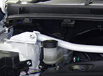 Strut Tower BAR /Aluminium /Front /Type D - TOYOTA VITZ NCP91 — image 2