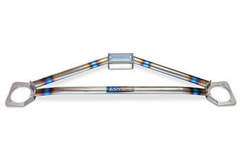 Strut Tower BAR /Titanium (Ti) /Front /Type II - TOYOTA LEVIN/TRENO AE86 — image 1