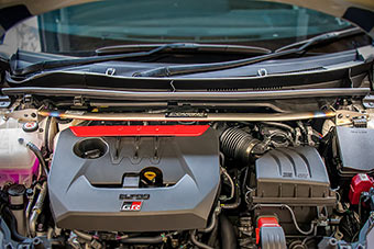 Strut Tower BAR /Titanium (Ti) /Front - TOYOTA GR YARIS GxPA16 (latter model) — image 2