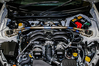 Strut Tower BAR /Titanium /Front with MCS. - TOYOTA GR86 / SUBARU BRZ — image 3