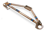 Strut Tower BAR /Titanium /Front /Type II /MCS - HONDA CIVIC (EK9/EK4) — image 3