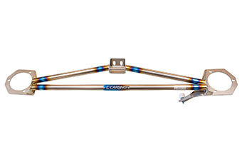 Strut Tower BAR /Titanium /Front /TypeR SP /MCS - LANCER Evolution VII to Ix (CT9A/CT9W) "for Left-hand drive" — image 2