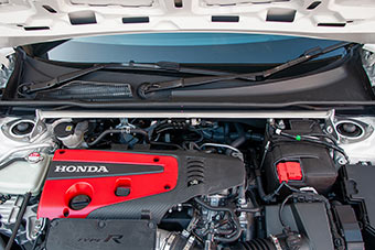 Strut Tower BAR /Aluminium /Front /Type I /for ExPORT - HONDA CIVIC TYPE R(FL5)/TYPE RS(FL1) — image 2