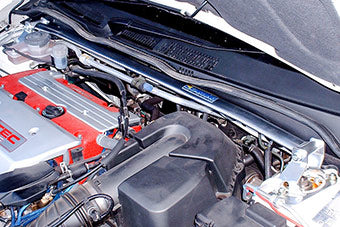 Strut Tower BAR /Aluminium /Front /Type D - HONDA CIVIC Type R (EP3, EU3) — image 2