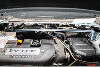 Strut Tower BAR /Aluminium /Front /Type I MCS - HONDA ELYSION/ELYSION PRESTIGE (RR 1/2/3/4/5/6) — image 1