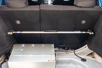 Strut Tower BAR /Titanium (Ti) /Rear - TOYOTA GR YARIS GxPA16 — image 3