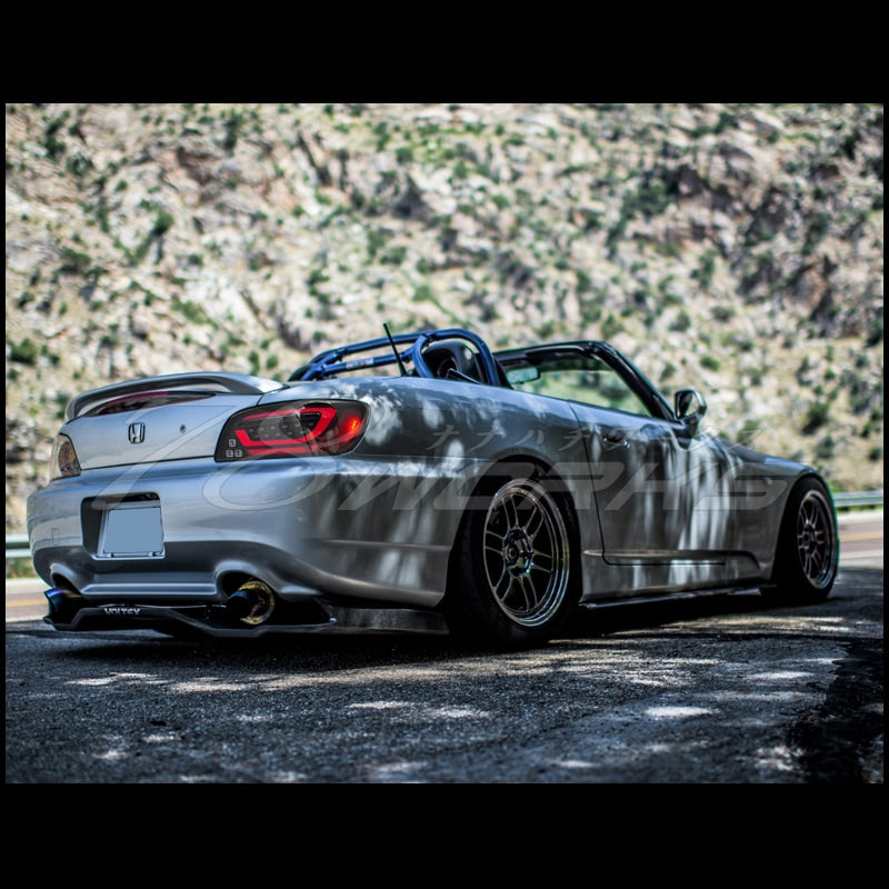 S2000 AP1 AP2 前期 後期 DEPO製 流れるウインカー ファイバーLEDテールランプ ブラック — image 6