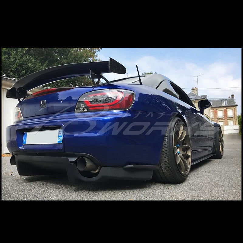 S2000 AP1 AP2 前期 後期 DEPO製 流れるウインカー ファイバーLEDテールランプ ブラック — image 8