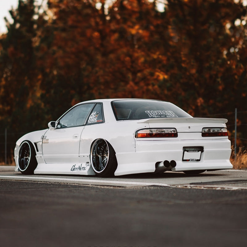 S13 シルビア KS QS JS 人気の紅白テール クリスタル テールランプ レッドクリアー — image 4