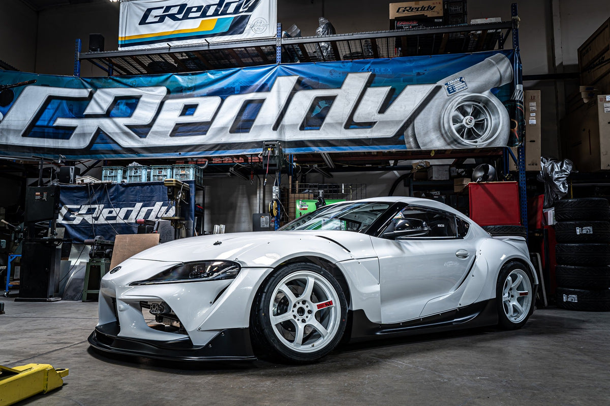 HUF x GReddy Yokomo Pandem A90 GR Supra 1/10 RC Body (clear) - (limited release) — image 11