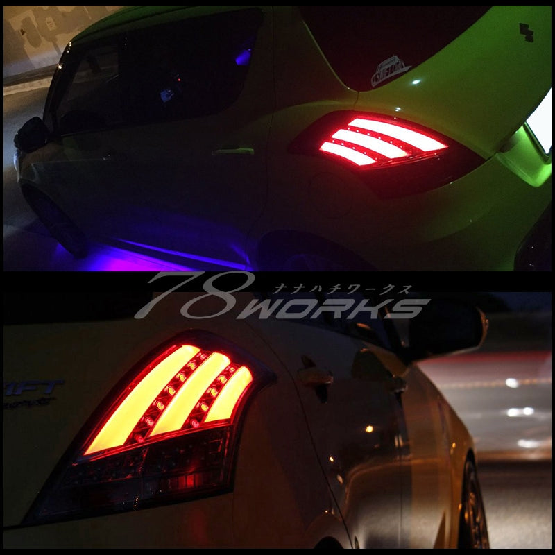 ZC72S ZD72S スイフト スイフトRS ZC32S スイフトスポーツ ファイバーLEDテール V3 3色から選べます — image 9