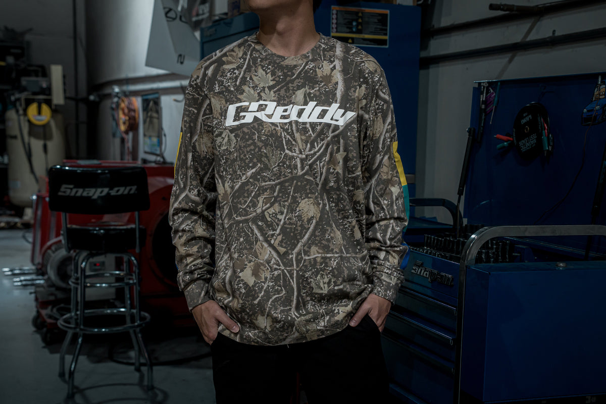 GReddy OG Long Sleeve Tee - Camo — image 5