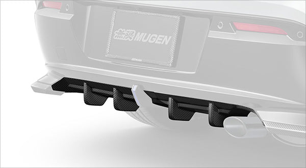 Carbon Rear Under Diffuser Standard Equipment Muffler Fitted Vehicle for — image 2