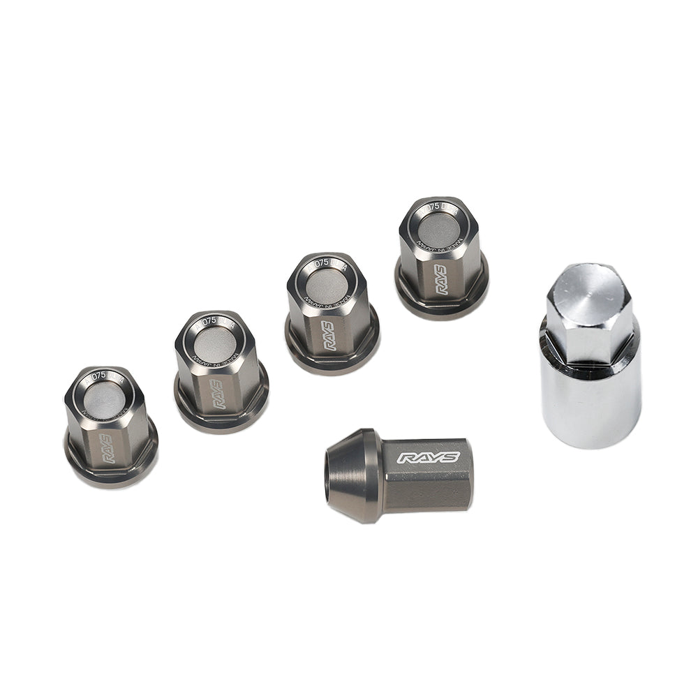 Duralumin Lock & Nut Set L37Straight Type for 6H — image 3