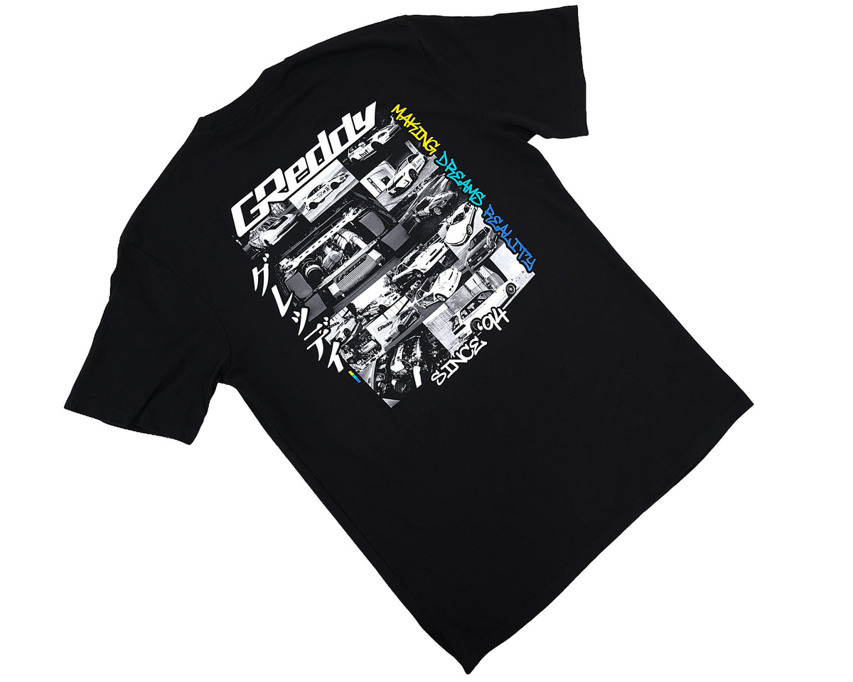 GReddy Dreams Tee - Black — image 1