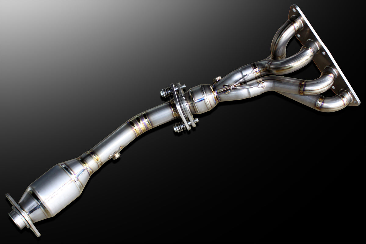 Exhaust Manifold + Straight Converter — Nissan March Nismo S (K13) — image 1