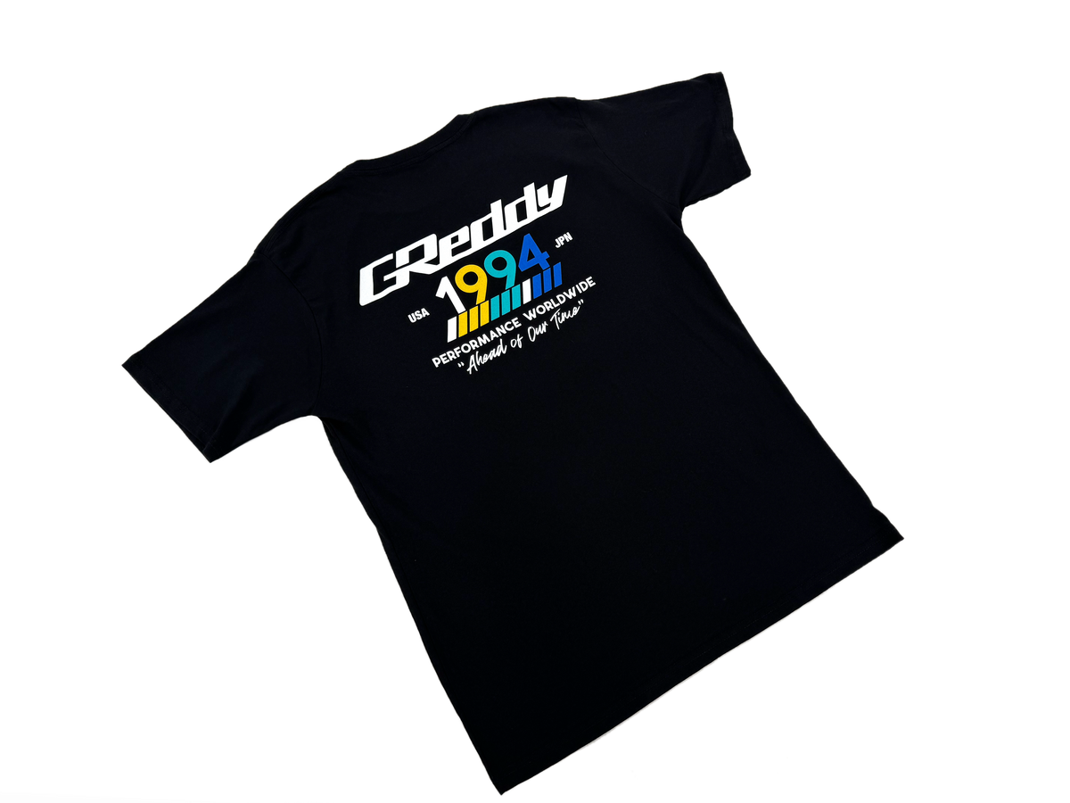 GReddy "94" Tee - Black — image 1