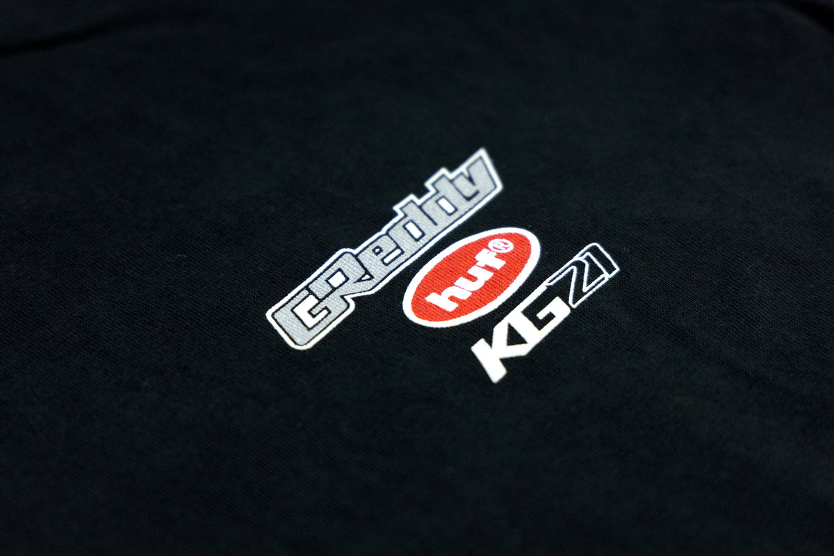 HUF X Ken Gushi Tee - Pigment Black — image 4