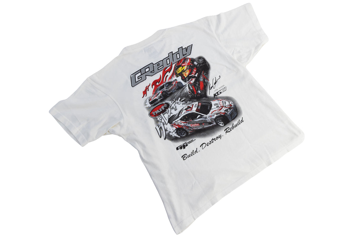 HUF X Ken Gushi Tee - Pigment White — image 1