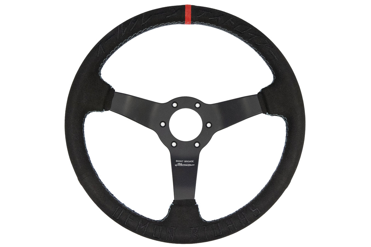 Boost Brigade x Karuma Demon Ridahs Steering Wheel - Limited Ed. 300pcs world-wide — image 4