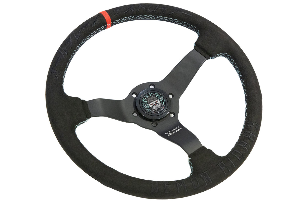 Boost Brigade x Karuma Demon Ridahs Steering Wheel - Limited Ed. 300pcs world-wide — image 2