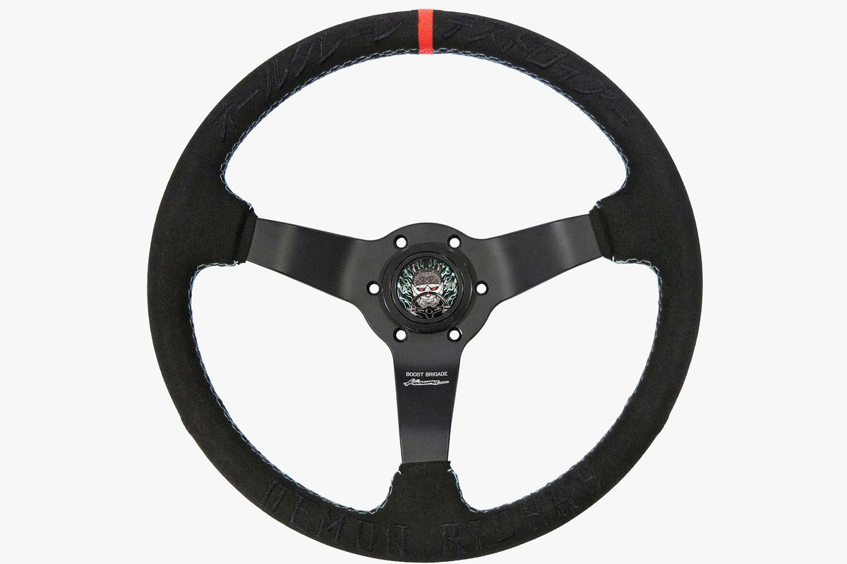 Boost Brigade x Karuma Demon Ridahs Steering Wheel - Limited Ed. 300pcs world-wide — image 1