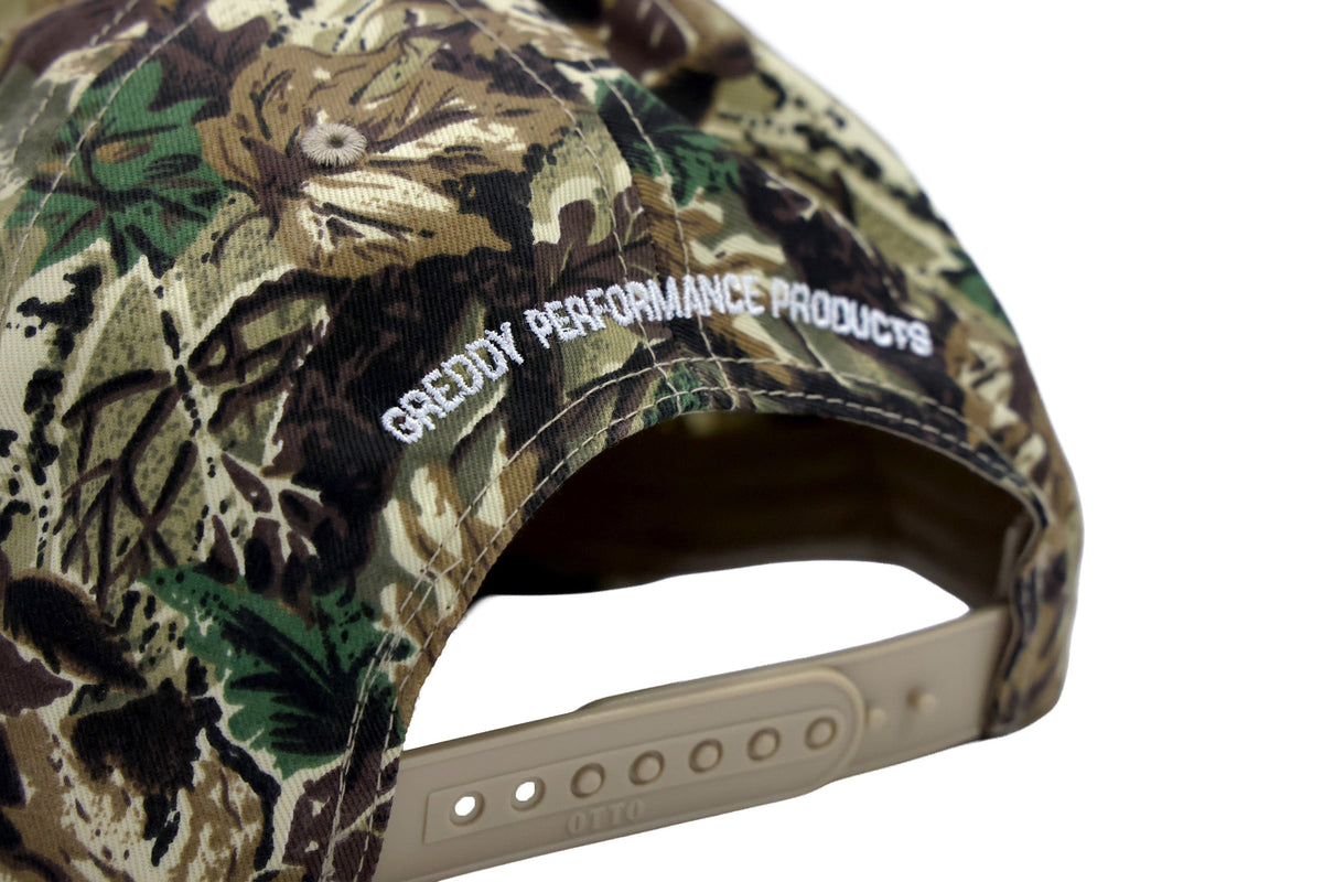 GReddy Total Tune-Up A-Frame Cap - Brown Camo — image 6