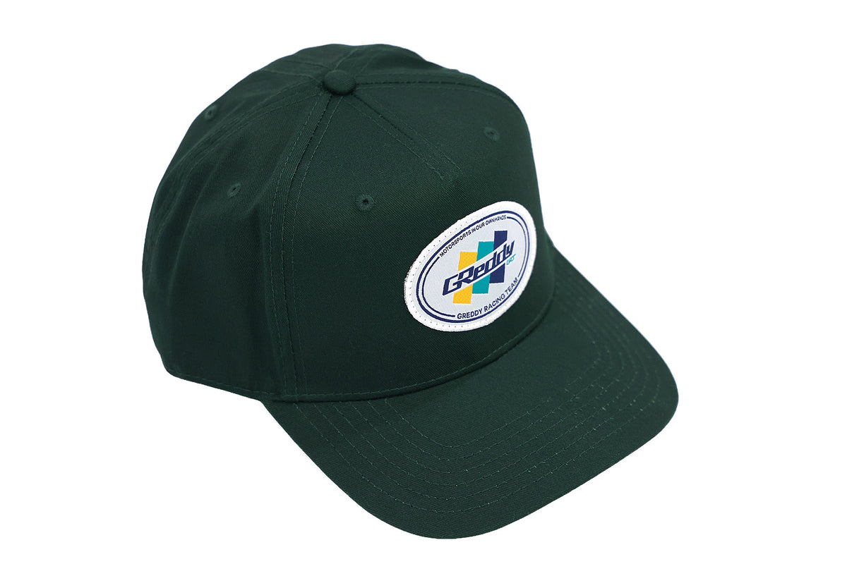 GReddy Racing Team A-Frame Cap - Dark Green — image 1